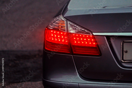 Taillight of a car