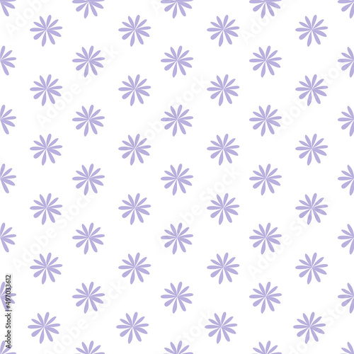 Flowers seamless pattern. Hand drawn silhouette flowers textures. Cute flower patterns. elegant template. doodle nature seamless patterns. Simple universal background.