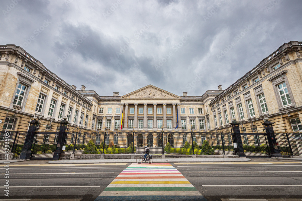 Chambre des Représentants à Bruxelles en Belgique. 