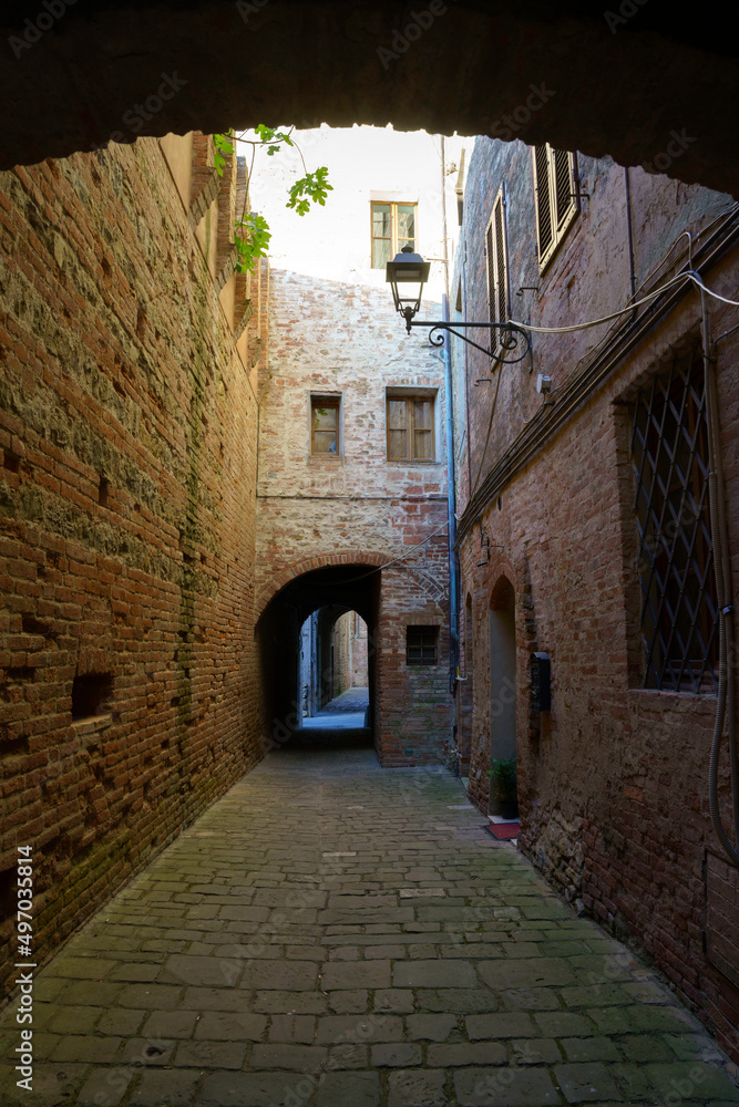 Buonconvento, medieval city in Siena province Buonconvento, medieval city in Siena province
