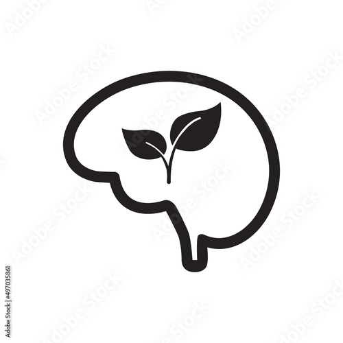Creative mind icon 