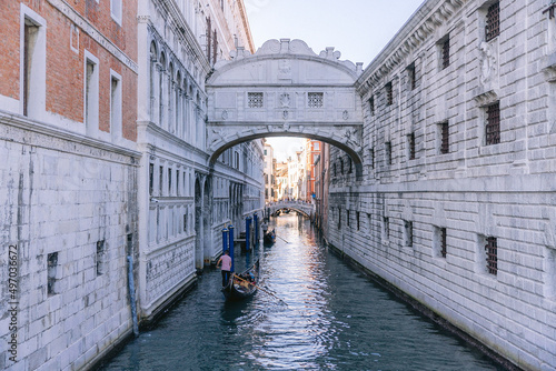 Le pont des soupirs a Venise