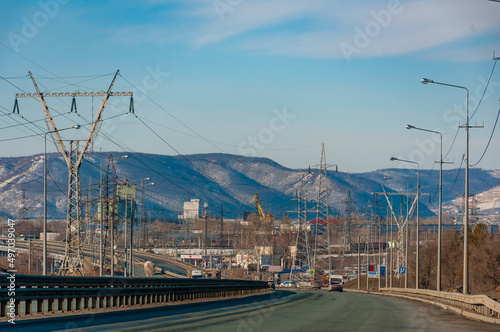 The road that leads to the mountains!