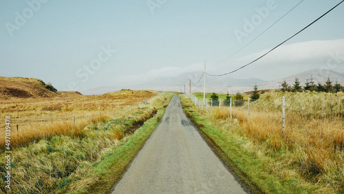 road in the countryside photo