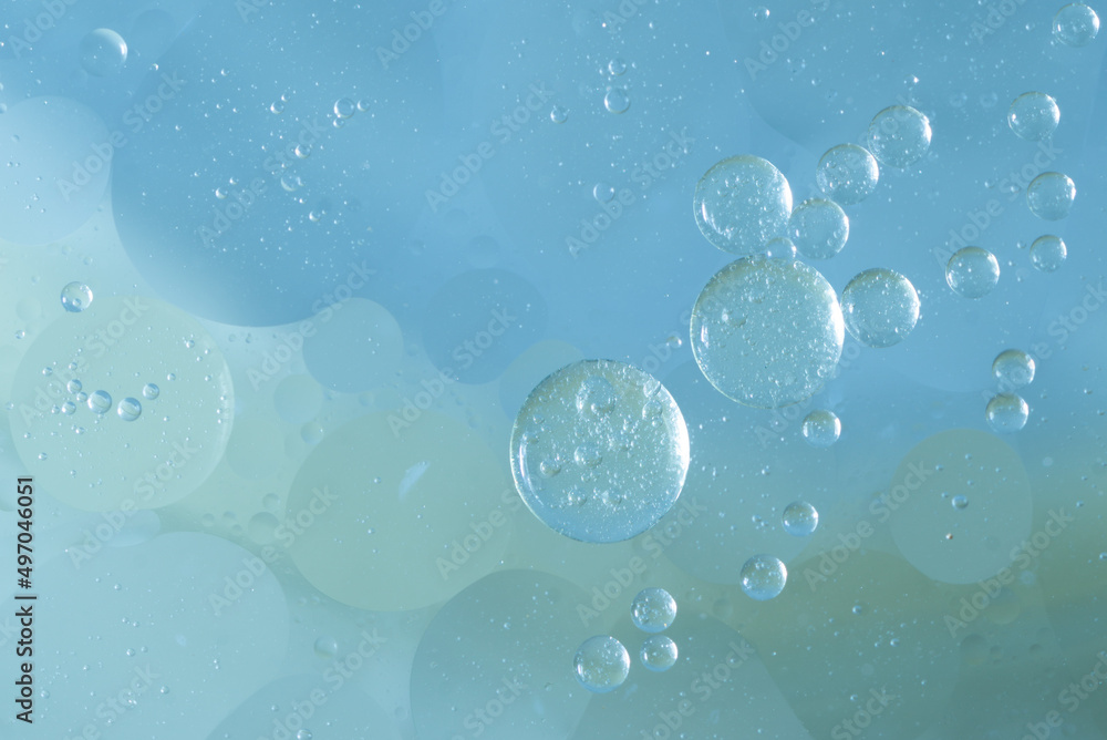 Abstract Blue water bubbles background Abstract Blue water bubbles background