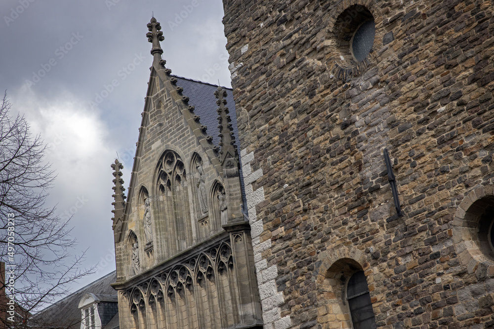 Maastricht Limburg Netherlands. 
Basilica of Our Lady. Church