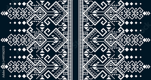 geometric vertical seamless pattern white abstract ethnic design Indigenous EP.67