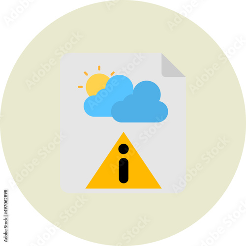 Wheather Alert Icon