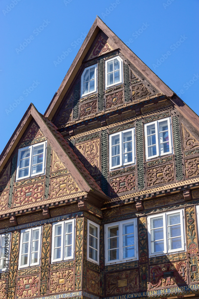 Bürgerhaus in der Altstadt von Detmold, Nordrhein-Westfalen