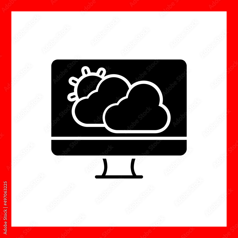 weather forecast icon weather forecast icon