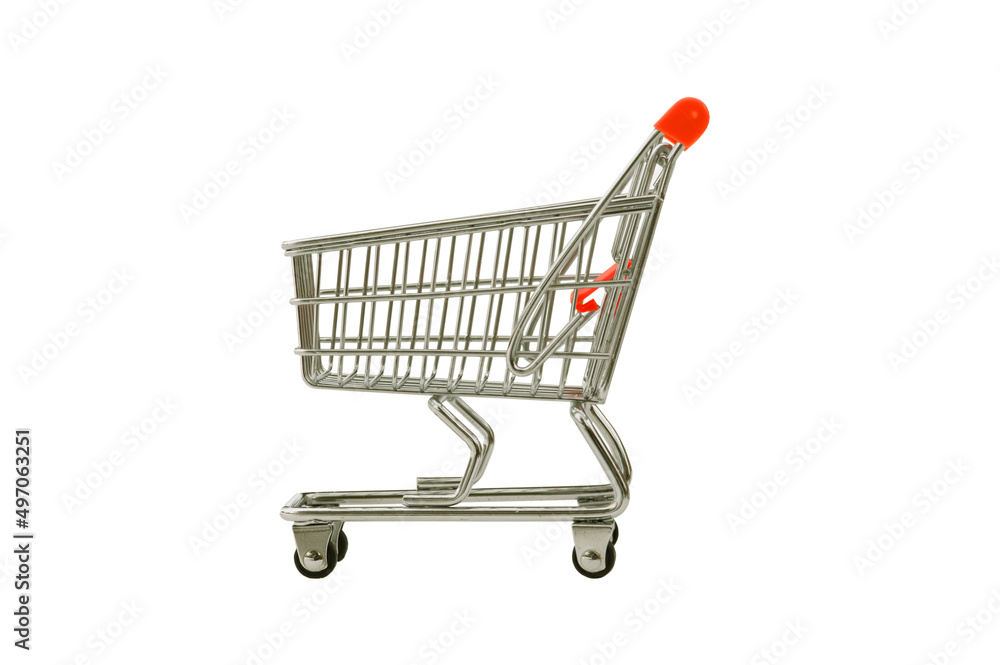 supermarket basket isolated on white background supermarket basket isolated on white background