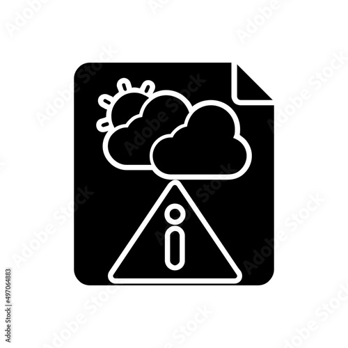 Wheather Alert Icon
