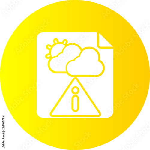 Wheather Alert Icon