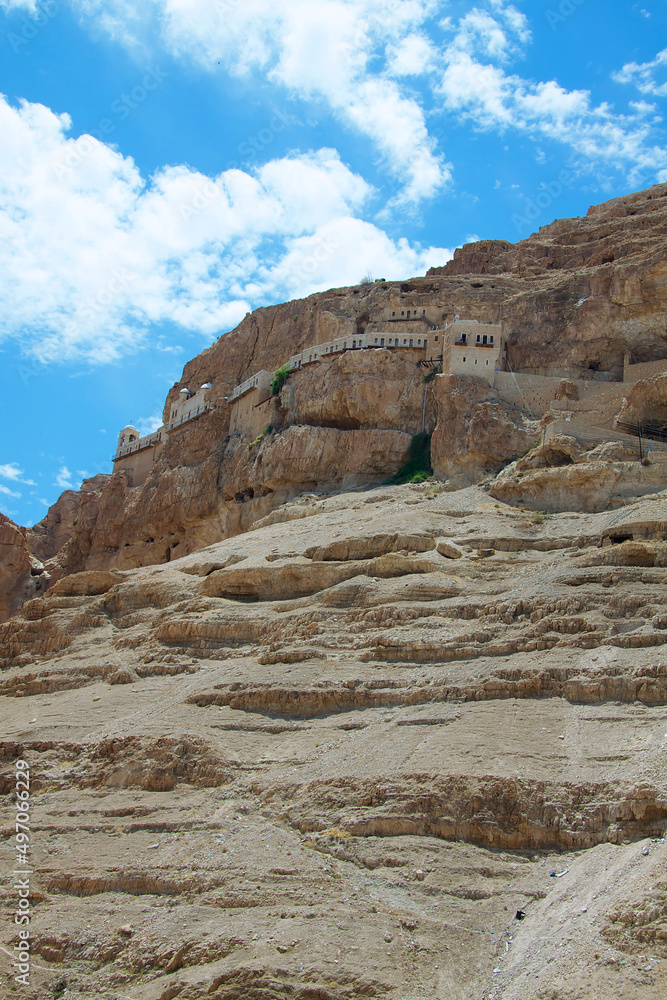 Fototapeta premium Gorge in the Judean Desert in Israel
