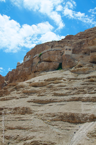 Gorge in the Judean Desert in Israel