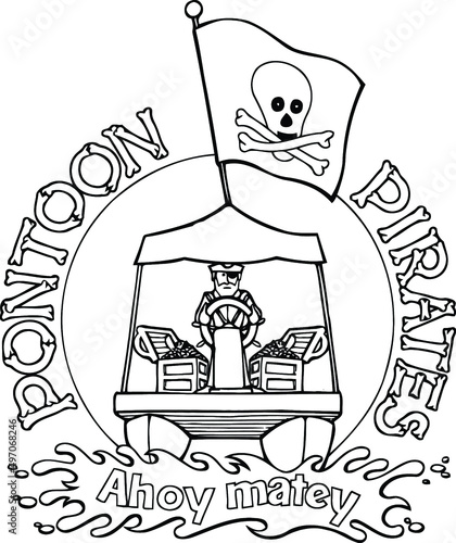 pontoon pirates | pontoon boat | lake boat
