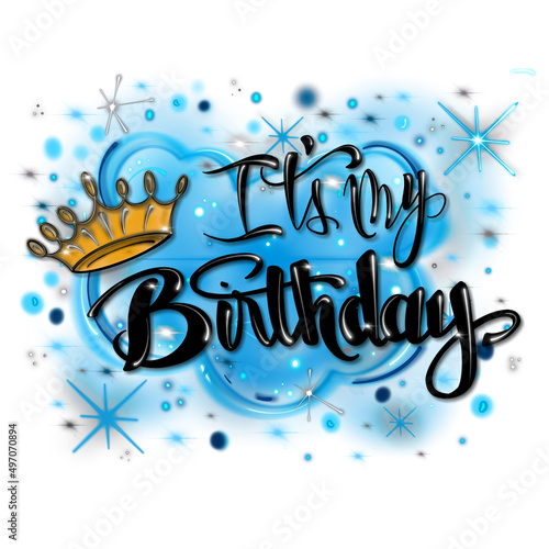 Hip Hop Dance, Colorful Pink and Yellow Airbrush Background