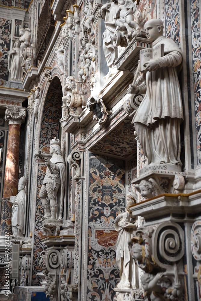 Statues de l'Immacolata Concezione de Palerme. Sicile