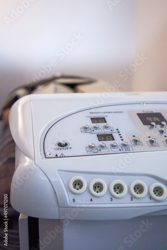 Cabina de presoterapia. Cabina de clínica estética