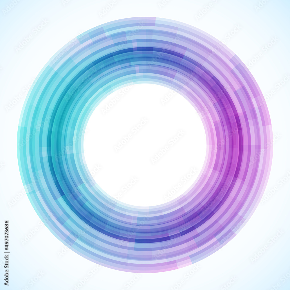 Geometric frame from circles, vector abstract background, wallpaper Geometric frame from circles, vector abstract background, wallpaper