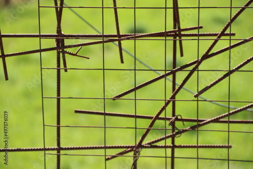 linee, reticolati, ferro, ricciolo di ferro linee curve, recinto, cancello, architettura, arte, 