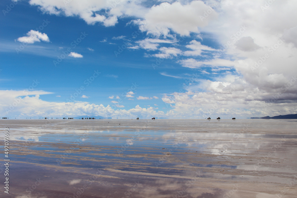 Obraz premium Salar de Uyuni en Bolivia