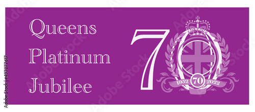 Fotografering The Queens Platinum Jubilee 2022 - In 2022, Her Majesty The Queen will become th