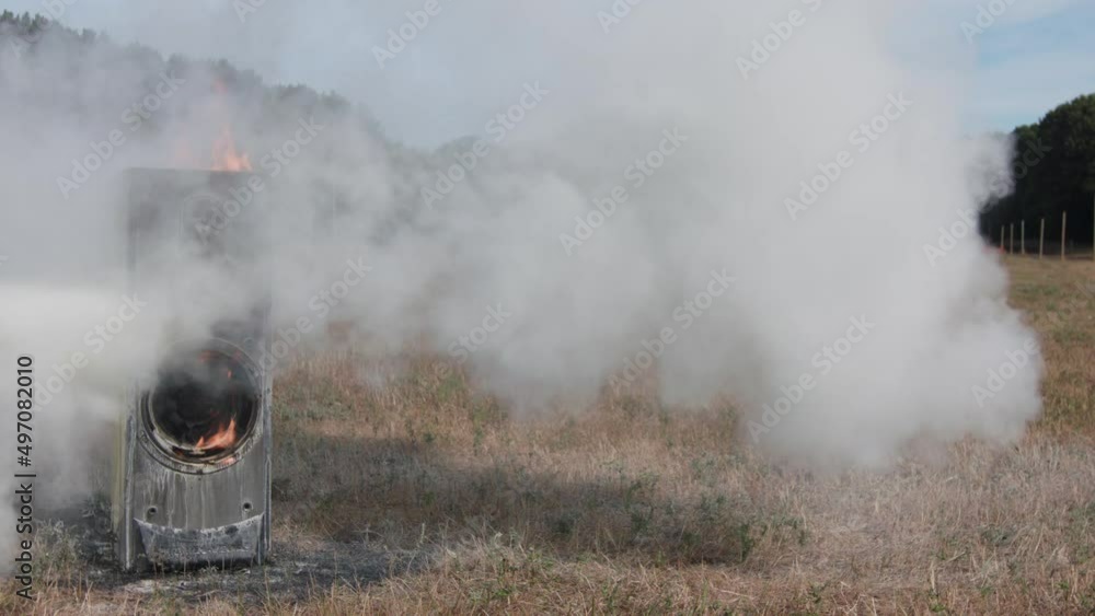 Speaker on fire while playing music Speaker on fire while playing music