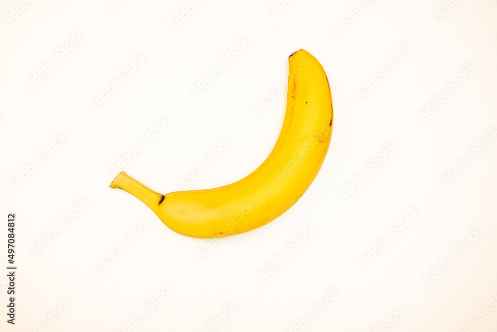 banana isolated on white background