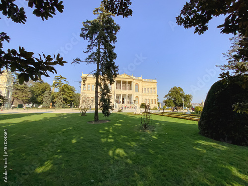 Dolmabahçe Palace of İstanbul in Turkey
