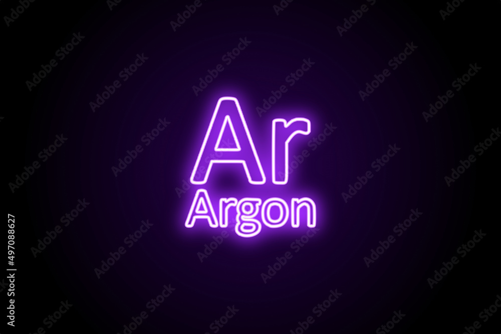 Argon noble gas periodic table element symbol Argon noble gas periodic table element symbol