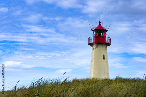Lighthouse List-West on the island Sylt