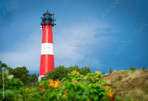 The Lighthouse near Hoernum on the island of Sylt.