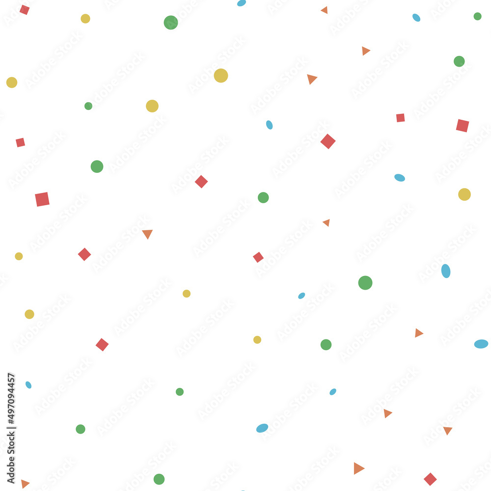 simple vector pattern small geometric figures
