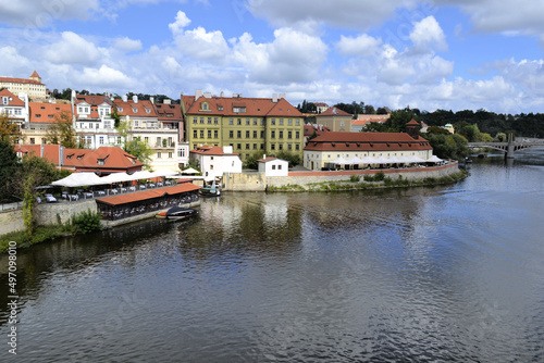 Praskie Hradczany z Mostu Karola, Czechy