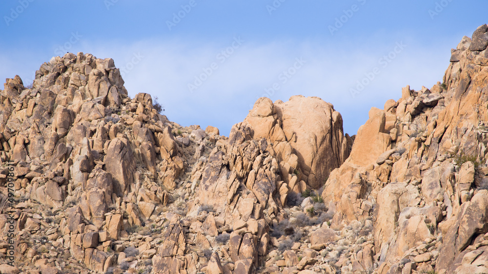Rock Formations from Lone Pine, California