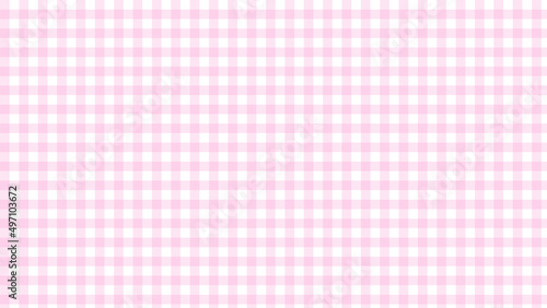 cute small red gingham, plaid, checkered pattern background