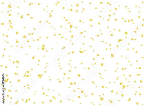 ゴージャスな金の紙吹雪が舞う背景