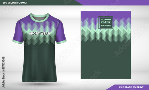 Jersey Simple design t-shirt design concept Illustration, abstract halftone printed V Neck t shirt Volleyball jersey, Football, badminton, Soccer and netball, Sport uniform kit