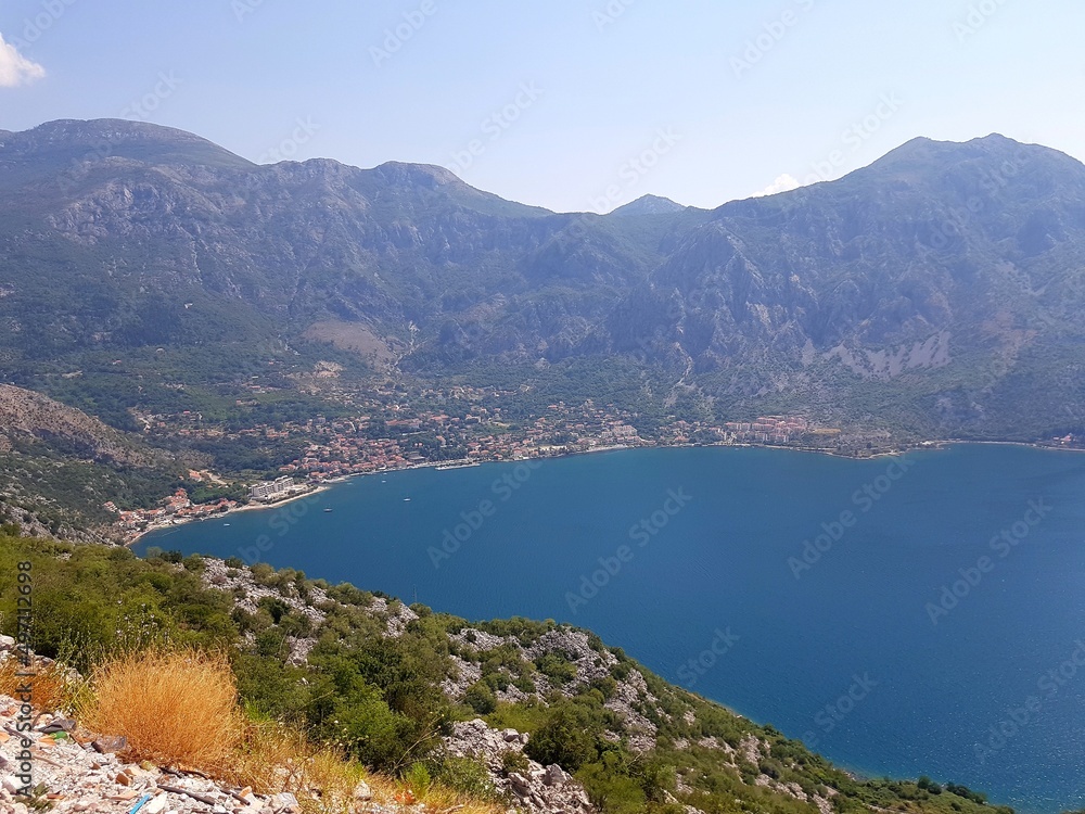 Fototapeta premium Bouches de Kotor, Monténégro