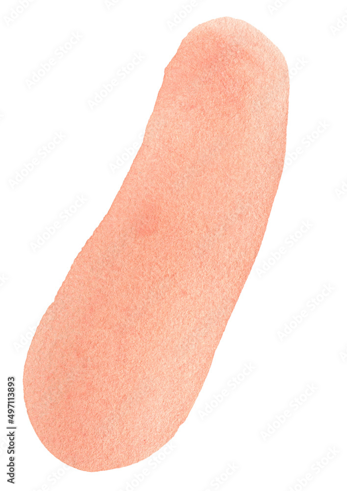 Watercolor stain of pastel natural delicate shades a beige color. A Hand-drawn abstract watercolor spot. Isolated on white background. Suitable for wrap, wallpaper, website, poster or decor. Watercolor stain of pastel natural delicate shades a beige color. A Hand-drawn abstract watercolor spot. Isolated on white background. Suitable for wrap, wallpaper, website, poster or decor.