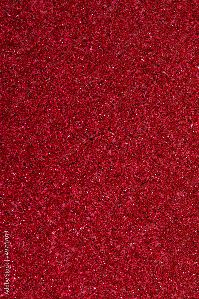 red shiny monochromatic background with sequins close-up red shiny monochromatic background with sequins close-up