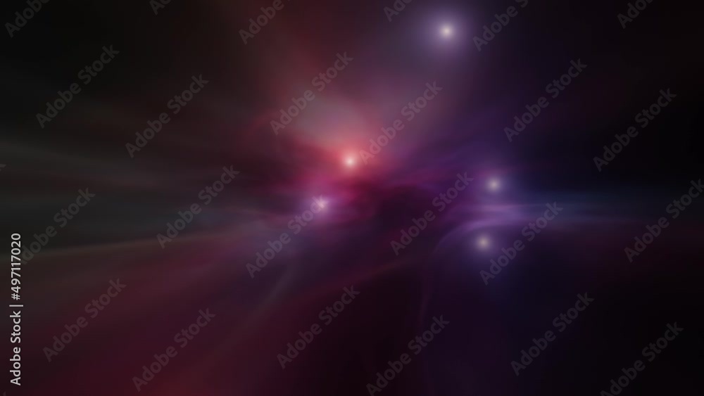 Abstract space nebula light motion loop animation. Abstract space nebula light motion loop animation.