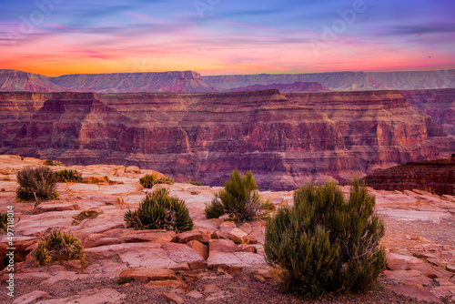 Sunset Matter Point Grand Canyon, Grand Canyon National Park South Rim Arizona, USA