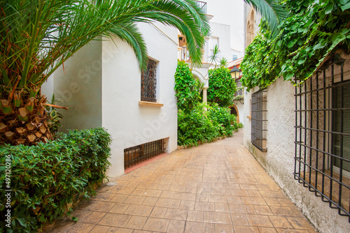 Village of Roc de Sant Gaieta in Tarragona  Catalonia  Spain.