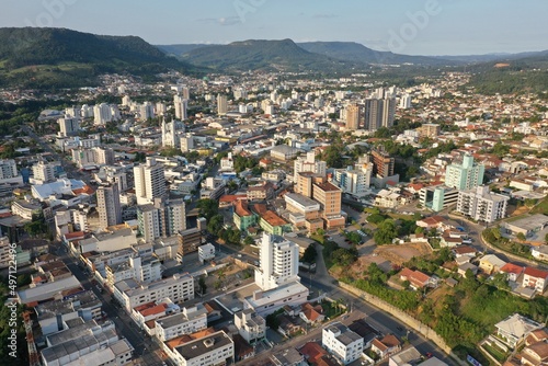 Centro de Rio do Sul - Vista de cima da rua XV de Novembro © Diego