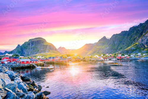 Moskenesøy, Lofoten, Norwegen