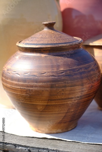 clay handmade kitchenware