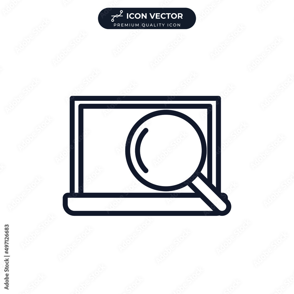 research icon symbol template for graphic and web design collection logo vector illustration research icon symbol template for graphic and web design collection logo vector illustration