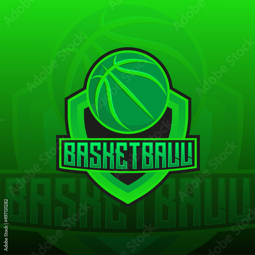 Basketball Gaming Logo design